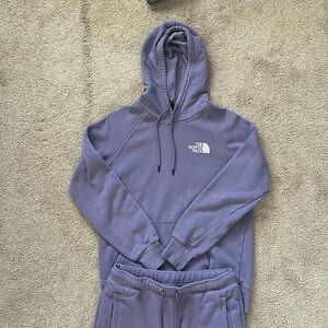 North Face Hoodie and Sweatpants